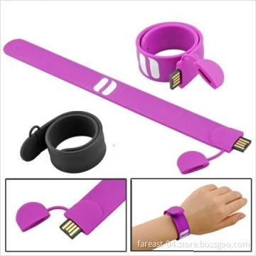 New Slap USB Flash Disk Retractable Bracelet USB Flash Drive